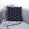 Trendy Creative Print 2 Design Cushion Cover Premium Comfort Reversible Pillow Cove In One Design For Any Room & Car Interior