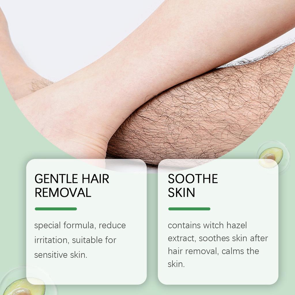 Body Gentle Hair Removal Cream Quick Hair Removal Without Irritating Hair Removal Smooth Skin Hair Removal Cream