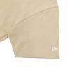 NEW ERA S/S Cotton Tee Script Logo Camel Beige 14683856 NER35A9183