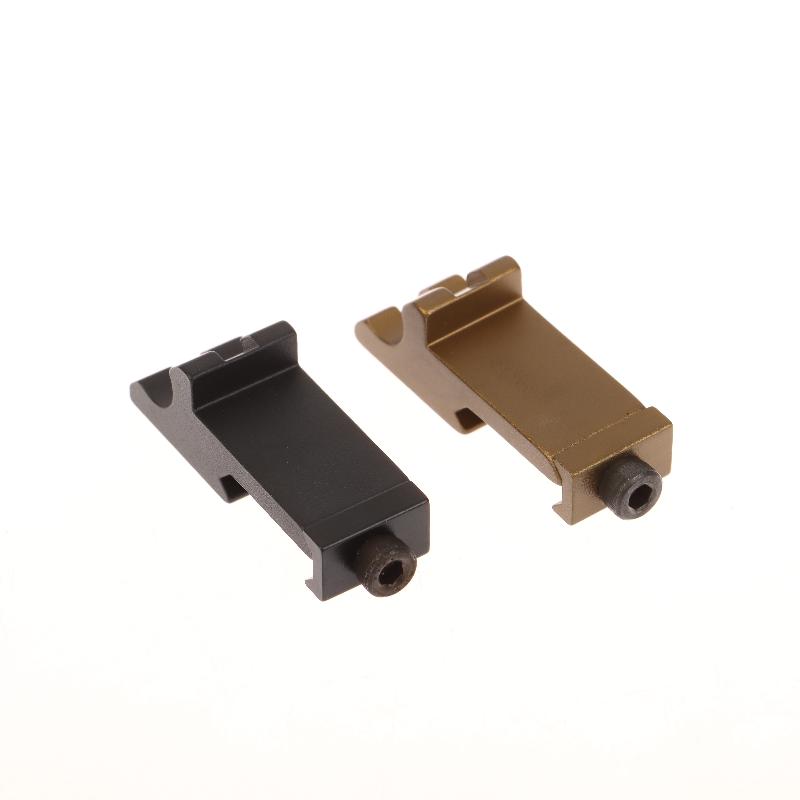 45 Degree Inclined Rail Flashlight Dd/Pro/Kac Machine Sight Side Rail Adapter 20Mm Aluminum Alloy