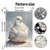 Pearl painting kit DIY cute white dove with pearls wall art home decoration painting