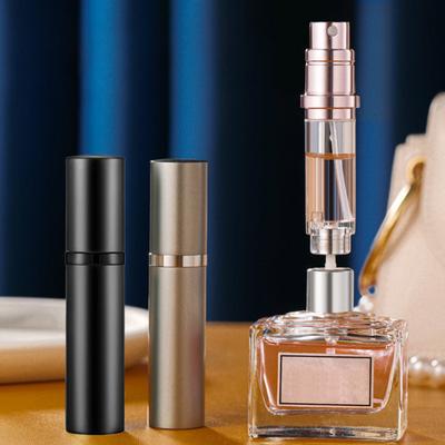 5ml Doldurulabilir Şişe Cep Boyutu Atomizer Parfüm Dispenseri Sprey Pompası Alttan Doldurun Travel Essentials