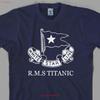 White Star Line RMS Titanic T Shirt Logo 1912 1997 Gift Father Day Birthday Boy Boat Cruise Ocean Vintage Retro Tee All