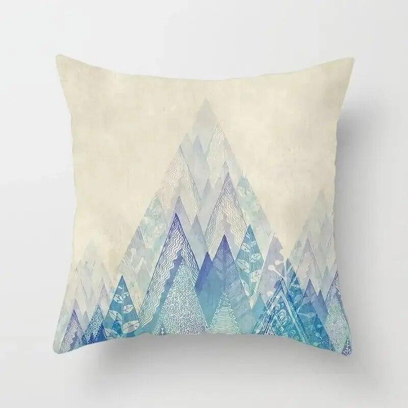 Home decoration boho pillowcase bedroom living room sofa cushion cover 45x45cm peach skin pillowcase
