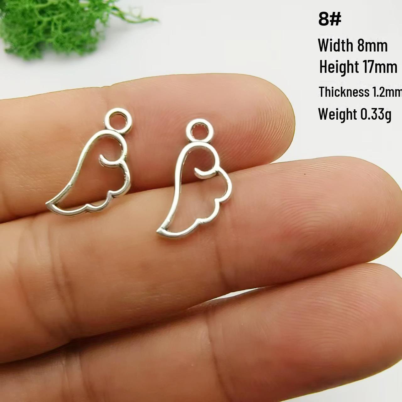 

Подвеска из антикварного серебряного сплава в виде павлина и бабочки для самодельных украшений - ожерелье, браслет, серьги, крылья, аксессуары null