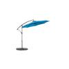 Parasol Extérieur Rectangulaire Double Face De 4,5 M Avec Manivelle (bleu) (sans Pied).