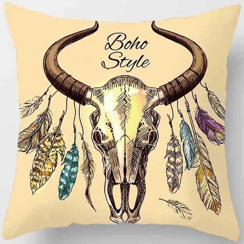 Mysterious Vintage Religious Yoga Symbol Pillowcases Home Decor Housse De Coussin Cojines Decorativos Para Sofá Poduszka