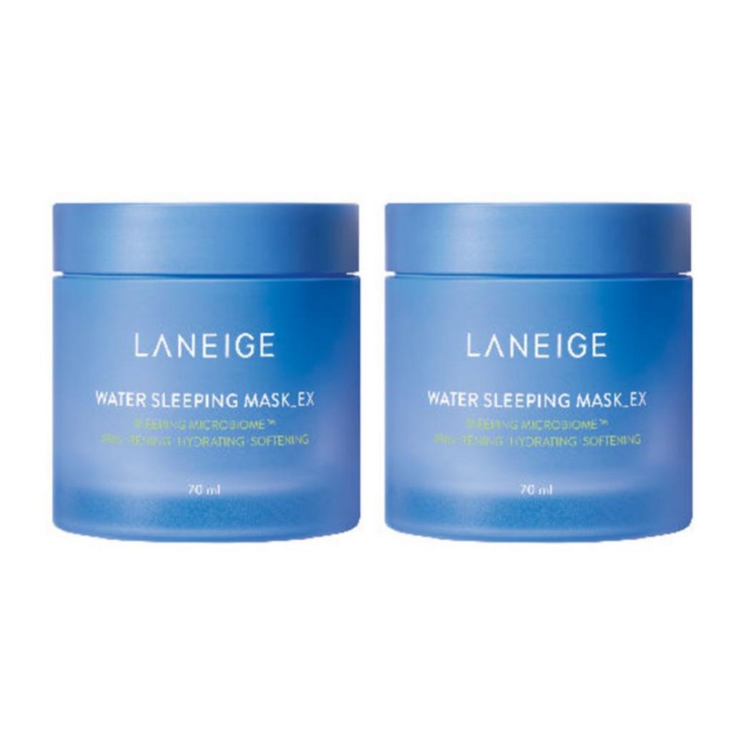 1+1 Ночная маска для лица LANEIGE Water Sleeping Mask EX 70 мл × 2