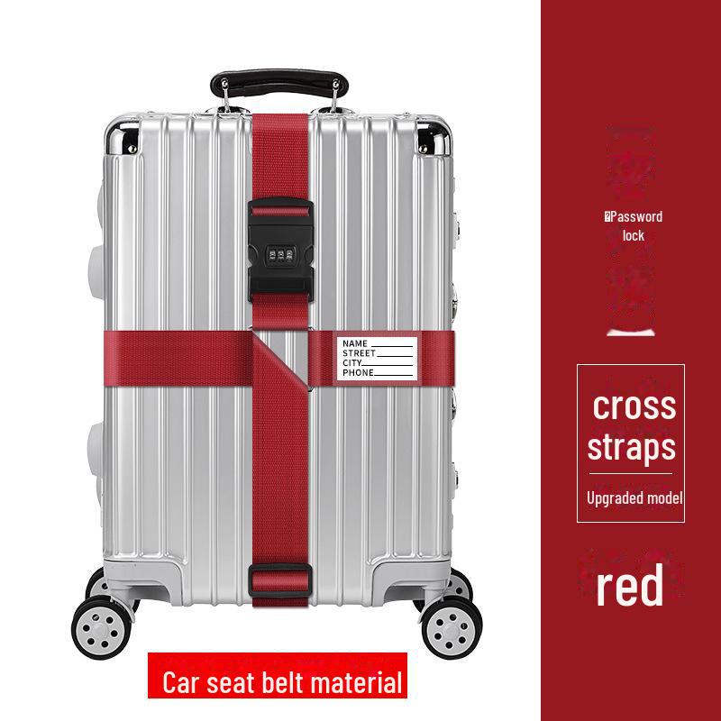 

Стабилизатор чемодана с перекрестными ремнями: Надежное регулируемое укрепление дорожного багажа