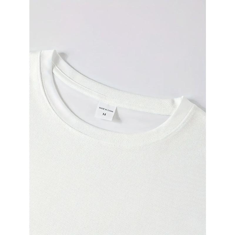 European Sizes Men'S T-Shirt - Casual, Fashion Trend, Street Hip-Hop | New Arrival - Breathable, Cool, Sweat-Absorbing