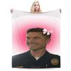 Warm Soft BlanketKids Camping Tim B-Bradford Throw Blanket Flannel Bedspread For Bedroom Funny Sofa Bed Cover