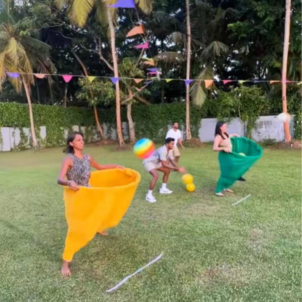 Creative Granny Pants Yard Game Set Exercise Giant Outdoor Tossing Game  Group Activity