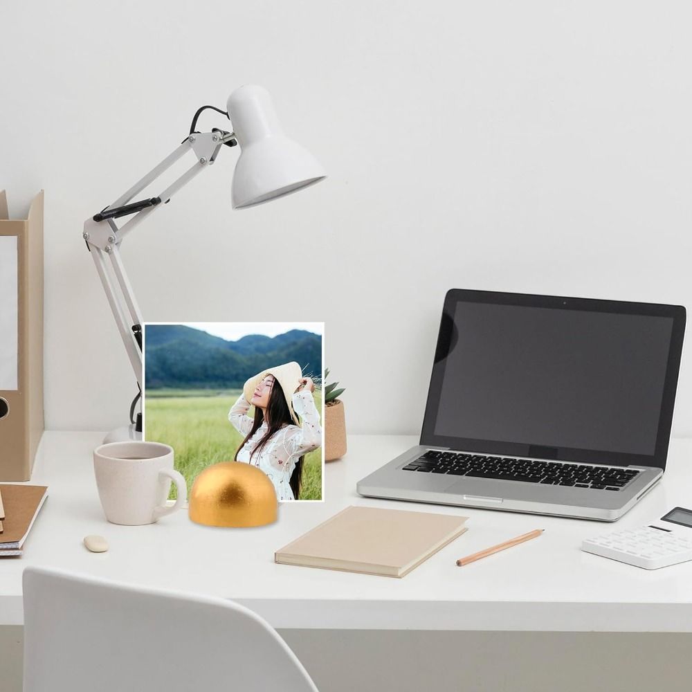 Gouden Foto Kaart Postkaart Display Stand Houten Naamkaarthouders Woondecoratie