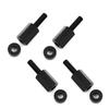 4Pcs UTV Seat Riser Kit with 4 Spacers Seat Lift Up Riser Screws ATV Seat Riser Lift Mount Kits Fit for Can-Am Maverick X3