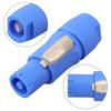10 Pack 3 Pin Male Power Connectors for DMX Signal Lines Wired Microphones and Stage Light Power with 20A 250V Capacity