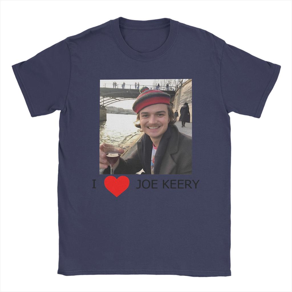I  Joe Keery  Unisex T Shirt Djo Crazy Tee Shirt Short Sleeve Round Neck TShirts Pure Cotton Graphic Printed Tops