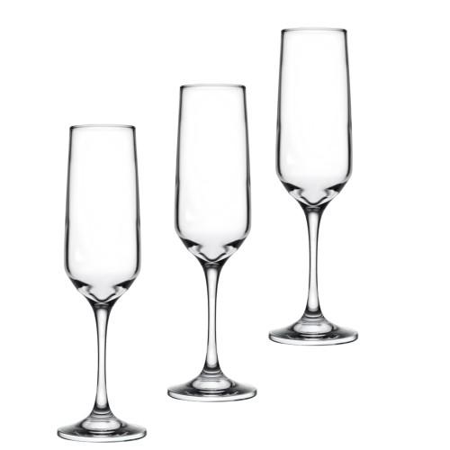 Pasabahce Ivory Champagne Glass (Pack of 3)