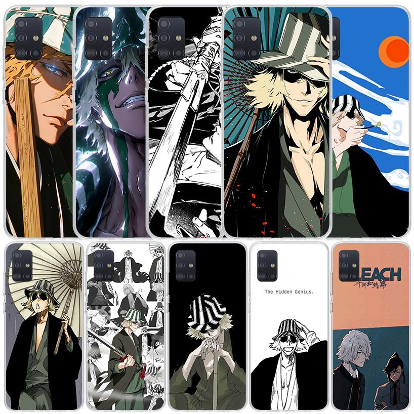 Bleach Kisuke Urahara Phone Case For Samsung Galaxy A52 A32 A22 A12 A51 A50S A30S A10S Note 20 Ultra 10 S10 Plus A31 A20 A71 A72