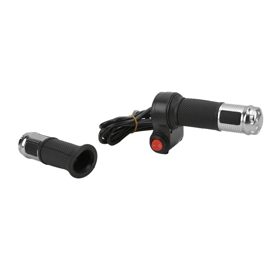 1Pair Twist Throttle Grips Bike Scooter Throttle Handle Grip Speed Governing for Electric