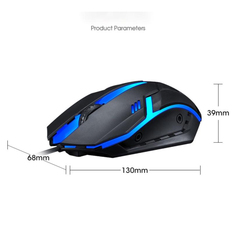 V1 Gaming  Mouse Ic Positioning Accurate Mouse Ergonomic Stylish Wired Mouse