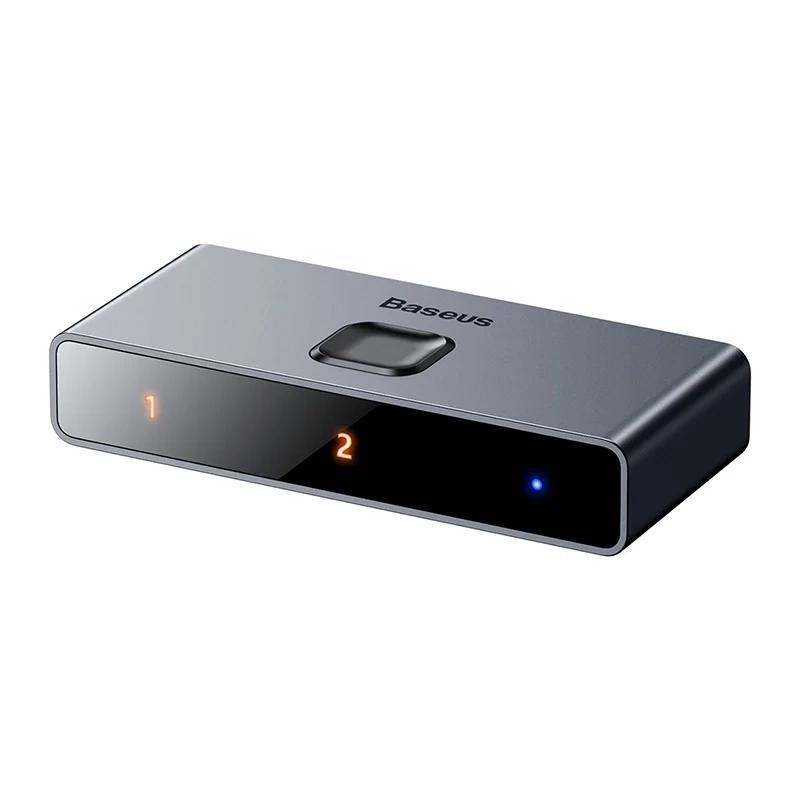 Dwukierunkowy Rozdzielacz / Splitter Hdmi Baseus Matrix, 2X1 / 1X2, 4K