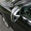 For 2011- Jeep Grand Cherokee Chrome Side Mirror Rain Eyebrow Cover Trim 2P