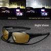Fashion Vintage Square Frame Unisex Night Vision Glasses Anti Glare UV400 Eyewear Reduce Visual Fatigue
