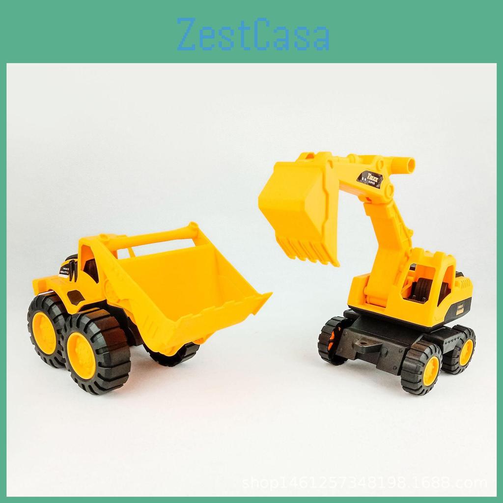 Car Engineering Children Fall Resistant Excavator Stirring Truck Boy Beach Toy