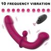 Erotic Sextoys Strapless Strapon Dildo Vibrator Lesbian Strap-on Penis Pegging Double Ended Dildo Adults Sex Toys for Women Vibration