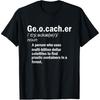 Funny Geocache Periodic System T Shirts Chemistry Teacher Cotton Humor Mountains Tee Shirt Short Sleeve Unisex Loose Clothing