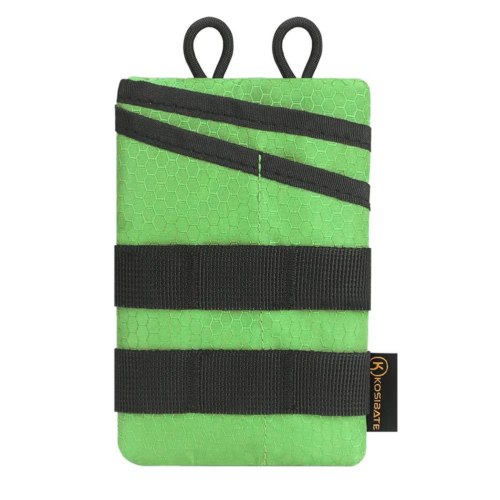 Tragbare Aufbewahrungstasche für EDC-Werkzeuge für den Außenbereich, verschleißfest, leicht, Mini-EDC-Tasche, Kleinteile-Tasche, Organizer für Camping, Wandern, Sport