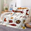 Harry Potter Flannel Blanket, High quality Comfortable for All Seasons, Home Decor, Warmth and Comfort