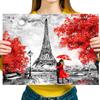 Ob_L_82 - Diamond Painting 30X40 - Postacie, Para W Paryzu