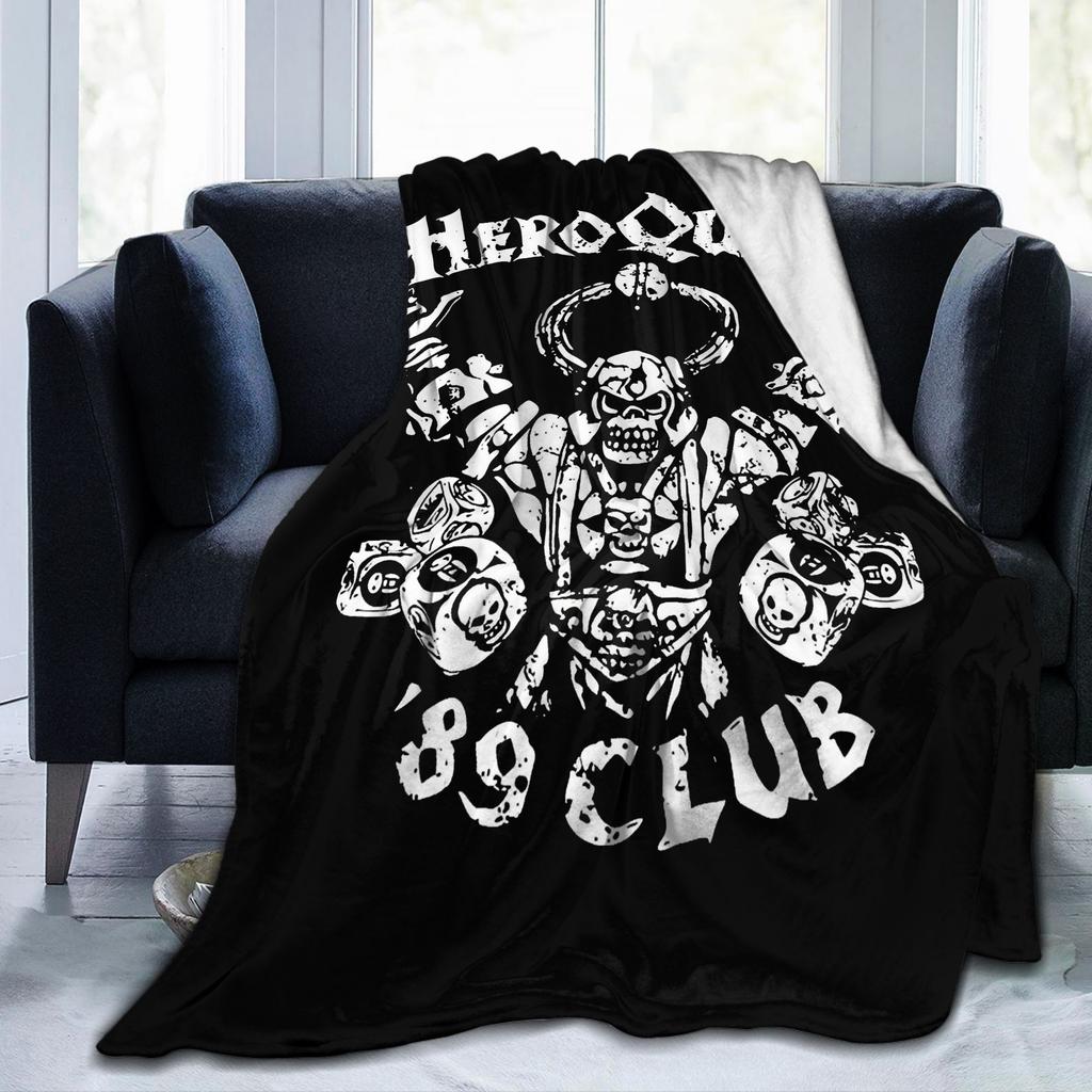 Heroquest Roleplay Game 90s RPG Knitted Blankets Flannel Gaming Warm Throw Blankets for Bedding Throws Quilt Portable