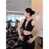 2025 New Mesh See-through Beauty Back Sports Vest Women Yoga Bra Quick-Drying Shockproof Sexy Fitness Underwear Elastic