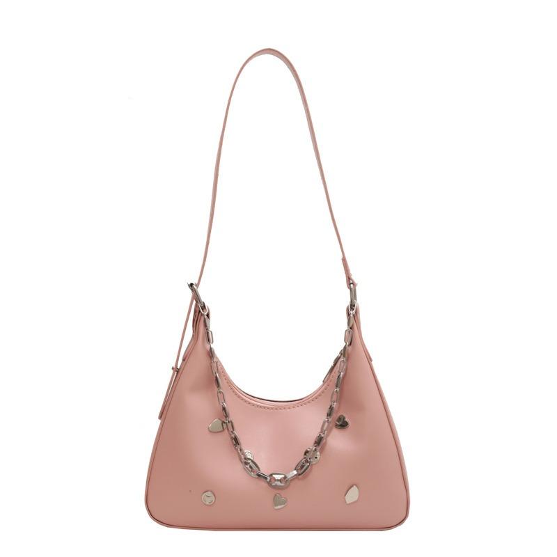 Fashion hand carry armpit bag women's new work commuting texture shoulder bag casual simple bag