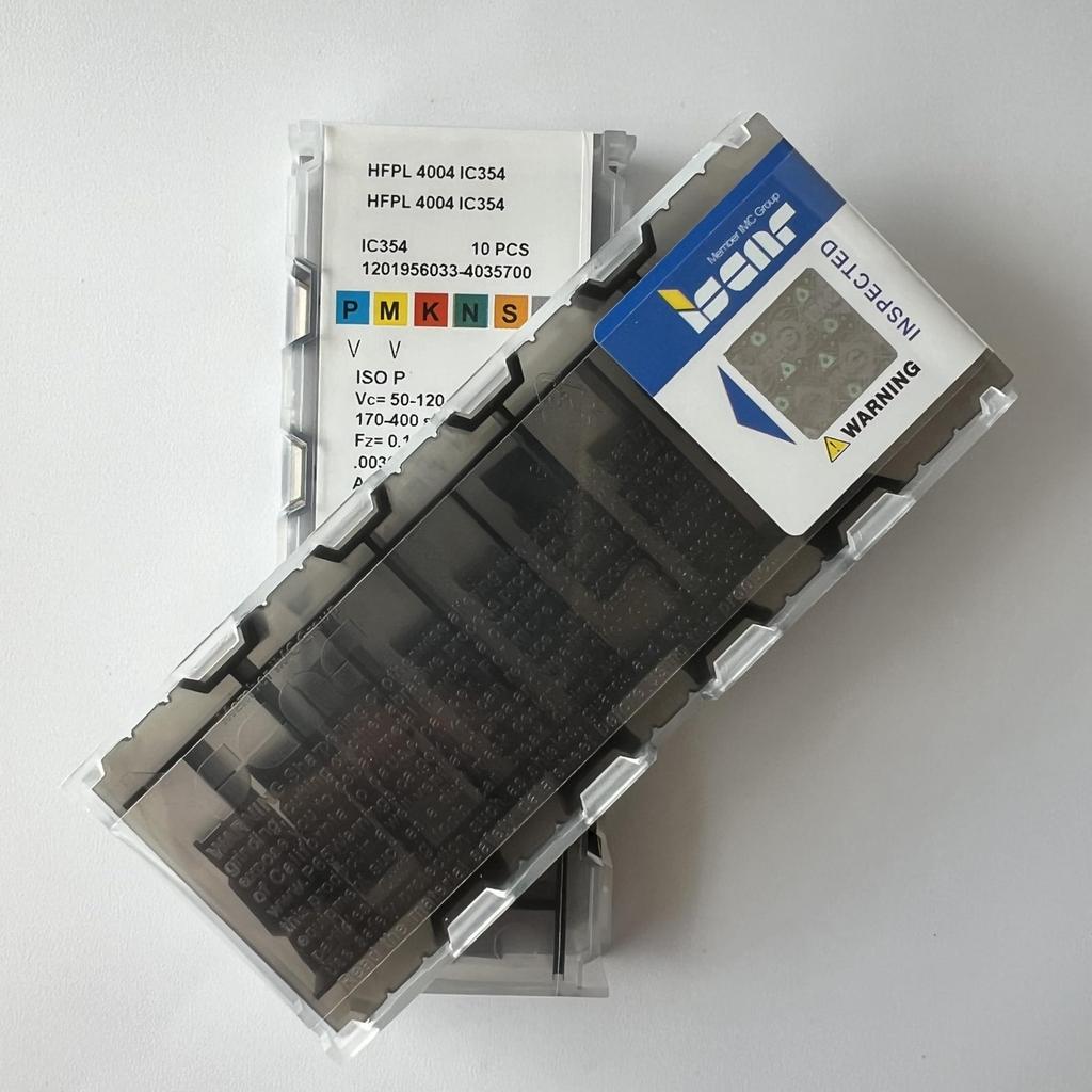 ISCAR / HFPL4004 IC354 / Industrial indexable carbide inserts 10 Pcs