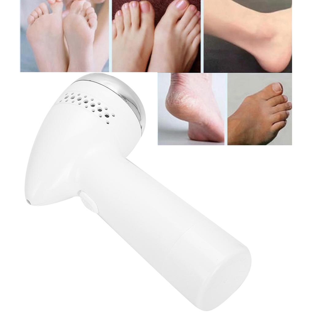 Electric Foot File Grinder Dead Skin Callus Remover Pedicure Heel Machine Foot CareSilver