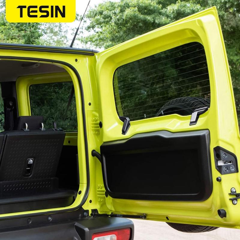 ABS Carbon Fiber Rear Windshield Heating Wire Protective Cover Trim Decal for Suzuki Jimny    2022 Car