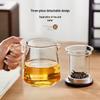 YIHUTEA Heat-Resistant Glass Teapot with Infuser