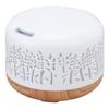 Desktop Humidifier 300ml Wood Grain Design Low Noise Aromatherapy Humidifier with LED Color Light 100‑240V