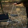 Leicht zu tragender Kochständer Barbecue-Tablett-Halter Benutzerfreundliche Grills Pfannenhalterung Praktische Outdoor-Camping-Ausrüstung