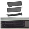 For Byd Han EV 2022 Car Front Grille Vent Mesh Net Cover Assembly Spare Parts Stainless Steel Vehicle Grill Vent Mesh Cover
