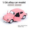 Alloy Car Model Classic Car Door Pull Back Children'S Toy Car Cake Decoration Car Ornament