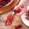 2Pcs Crawfish Peeler Tool,Stainless Steel Crawfish Peeler Tool,Crayfish Shelling Device Seafood Tool-Easily Peeling Shrimp Tails