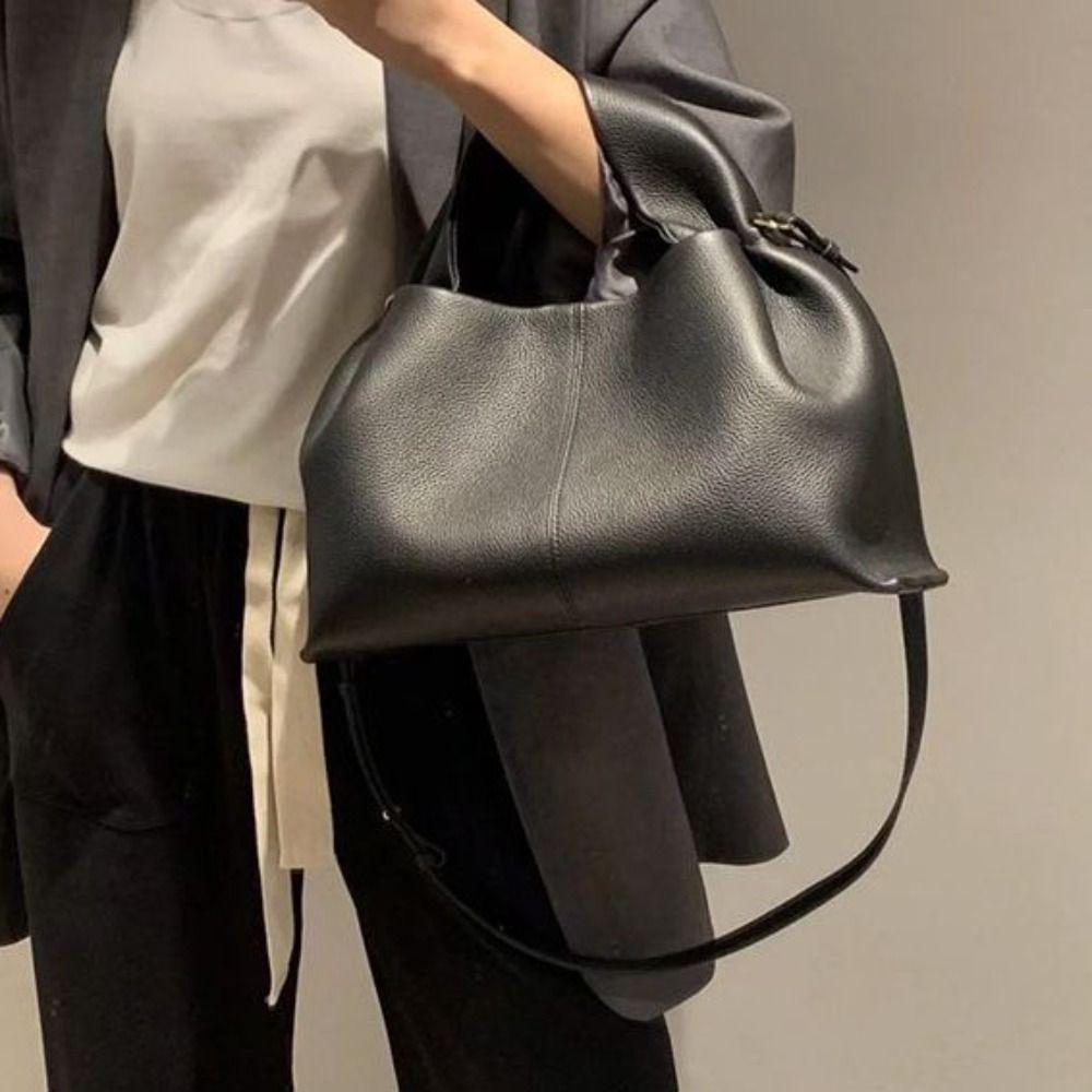 PU Leather Dumpling Shoulder Bag Light Luxury New Design Handbag Fashion Cloud Tote Bag  Gifts