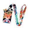 Porta tessere con cordino del film Zootopia per tessere identificative studenti, cinghie, porta badge, corda da appendere fai-da-te, portachiavi, accessori, cosplay