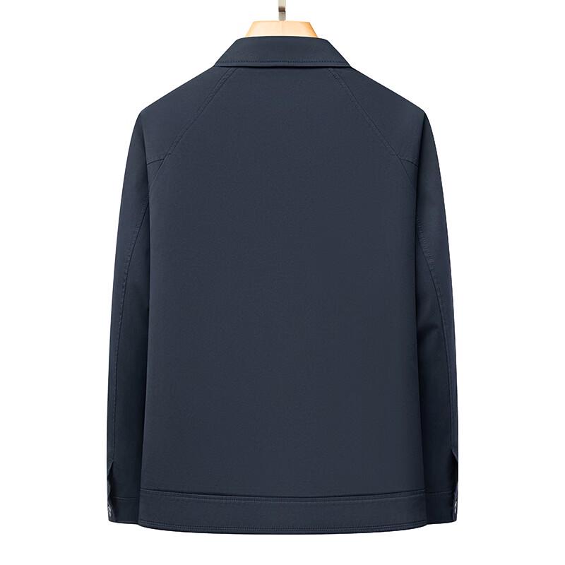 ROMON Men's Business Casual Collared Jacket