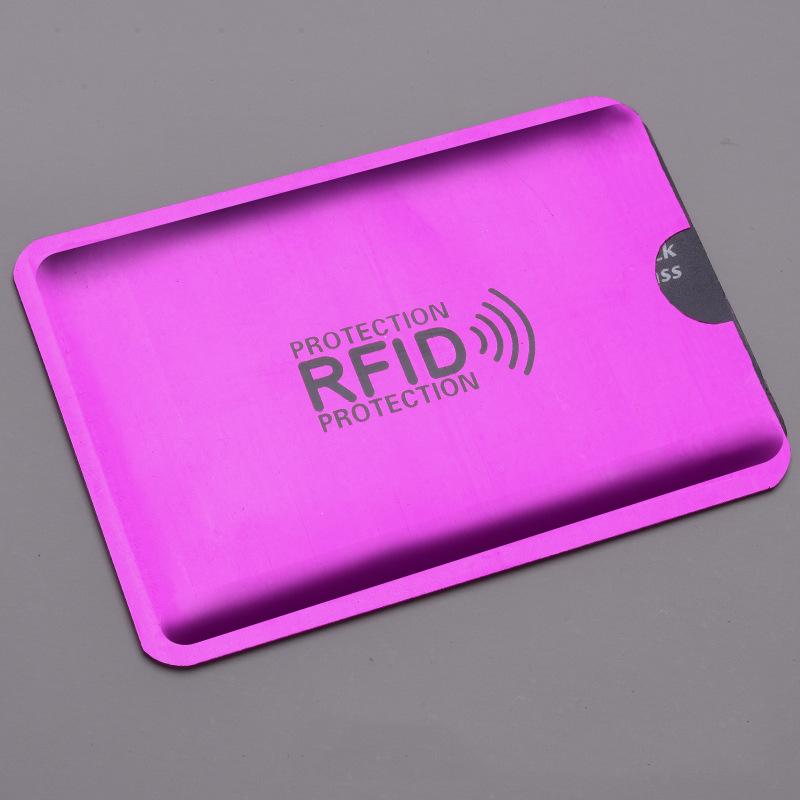 Capa de Alumínio Antifurto para Cartões Bancários RFID & NFC