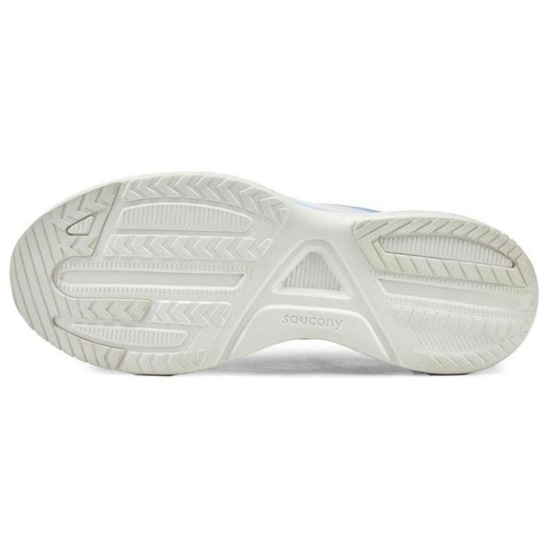 Saucony Humming Hummingbird 3 Shock Absorbers Slip Resistant Abrasion Resistant Low top Running Shoes Unisex White Blue Saucony S28189-5